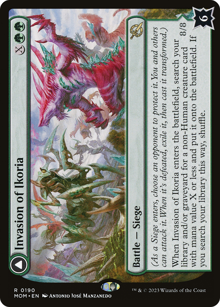 Invasion d'Ikoria // Zilortha, Apex d'Ikoria (MOM-190) - Marche de la Machine Foil 