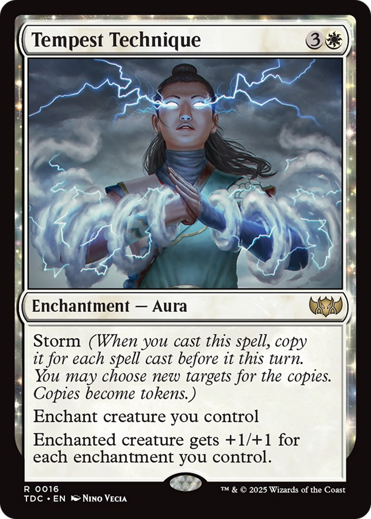 Technique de la Tempête (TDC-016) - Commandant : Tarkir : Tempête de Dragons 