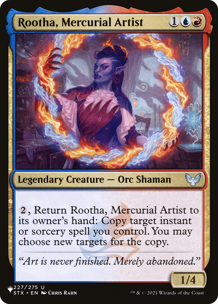 Rootha, Mercurial Artist (LIST-STX-227) - The List
