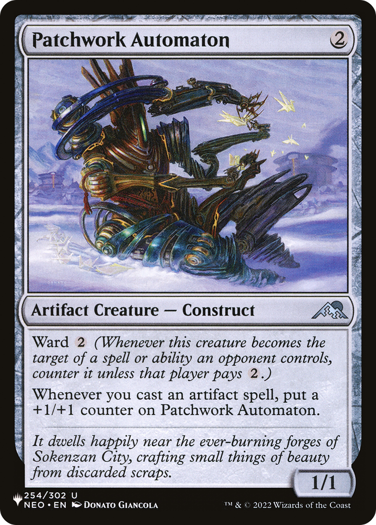 Patchwork Automaton (LIST-NEO-254) - The List