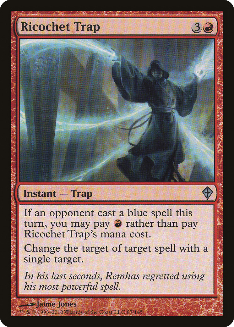 Piège à ricochets (WWK-087) - Worldwake Foil 