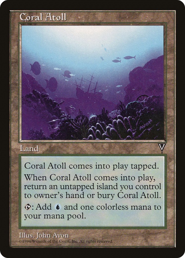 Atoll de Corail (VIS-160) - Visions