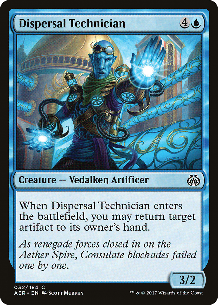 Technicien en dispersion (AER-032) - Révolte éthérique Foil 