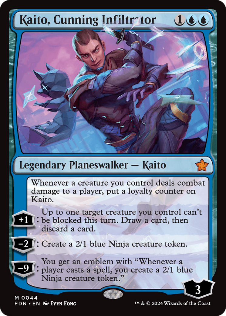 Kaito, l'infiltré rusé (FDN-044) - Foundations Foil 
