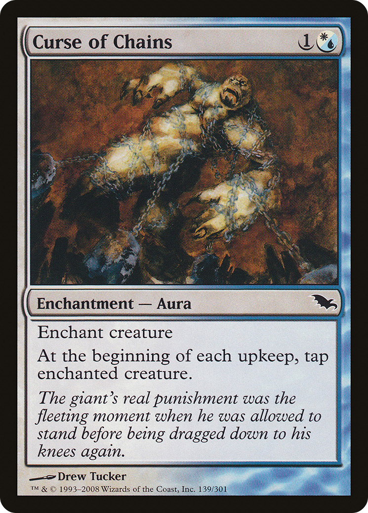 Malédiction des Chaînes (SHM-139) - Shadowmoor Foil