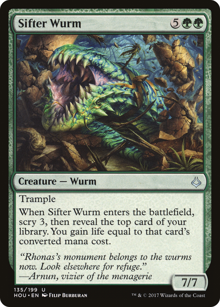 Sifter Wurm (HOU-135) - L'Heure de la Dévastation