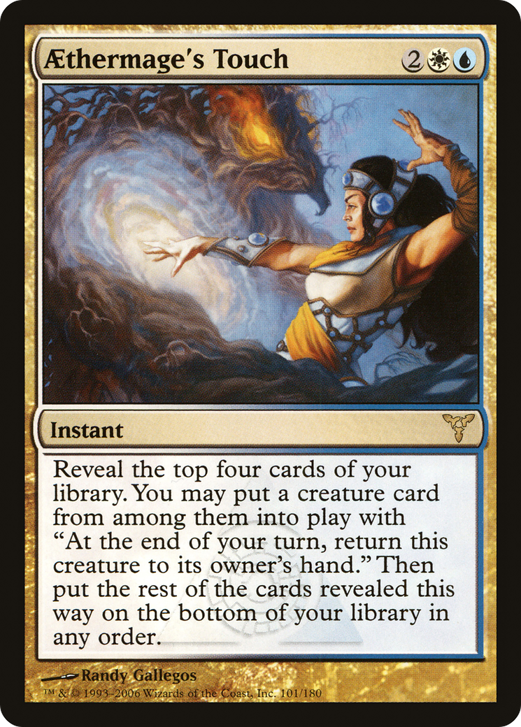 Toucher d'Aethermage (DIS-101) - Dissension Foil