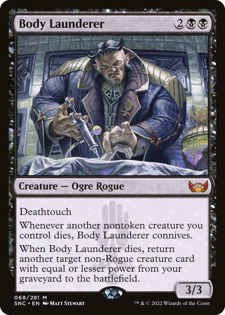 Body Launderer (PPSNC-68P) - Streets of New Capenna Promos Foil