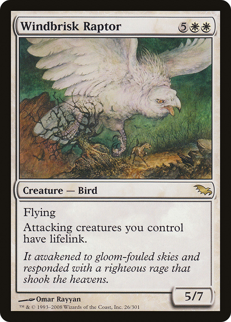 Raptor Windbrisk (SHM-026) - Shadowmoor 