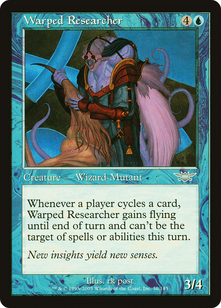 Chercheur déformé (LGN-056) - Legions Foil 