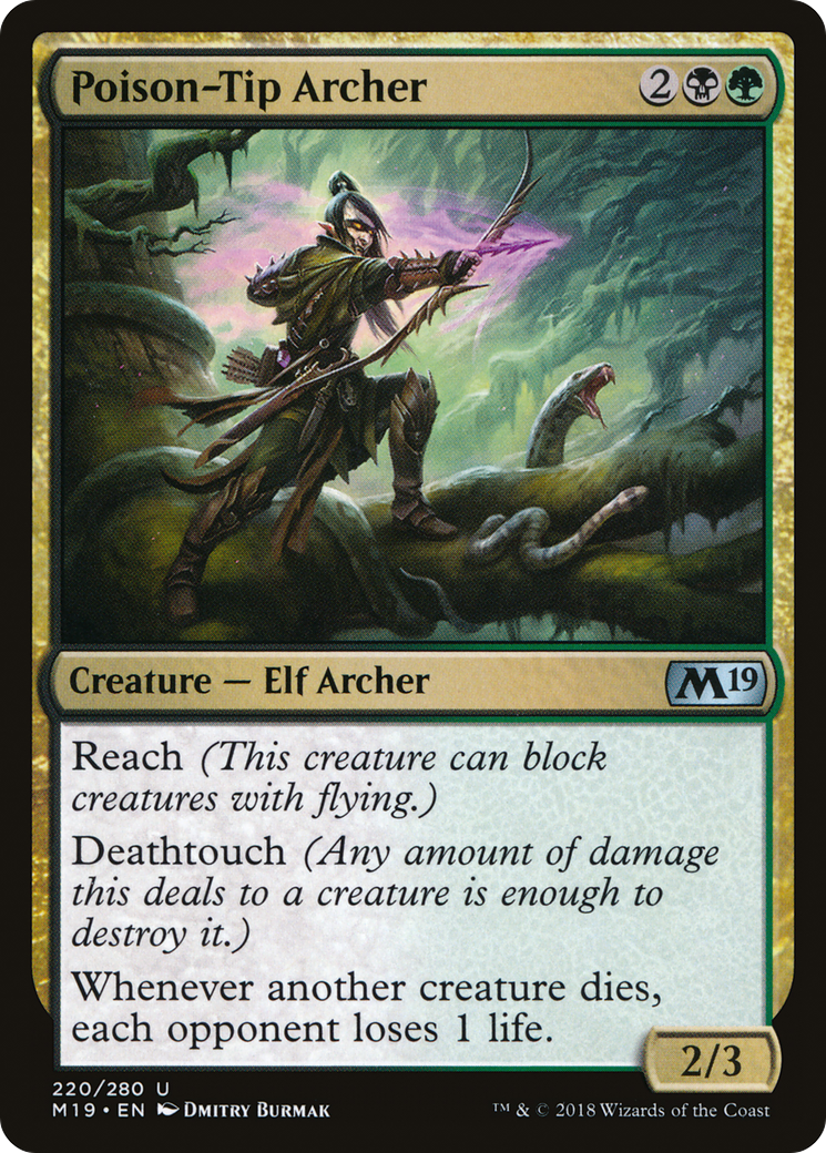 Archer à pointe empoisonnée (M19-220) - Ensemble de base 2019