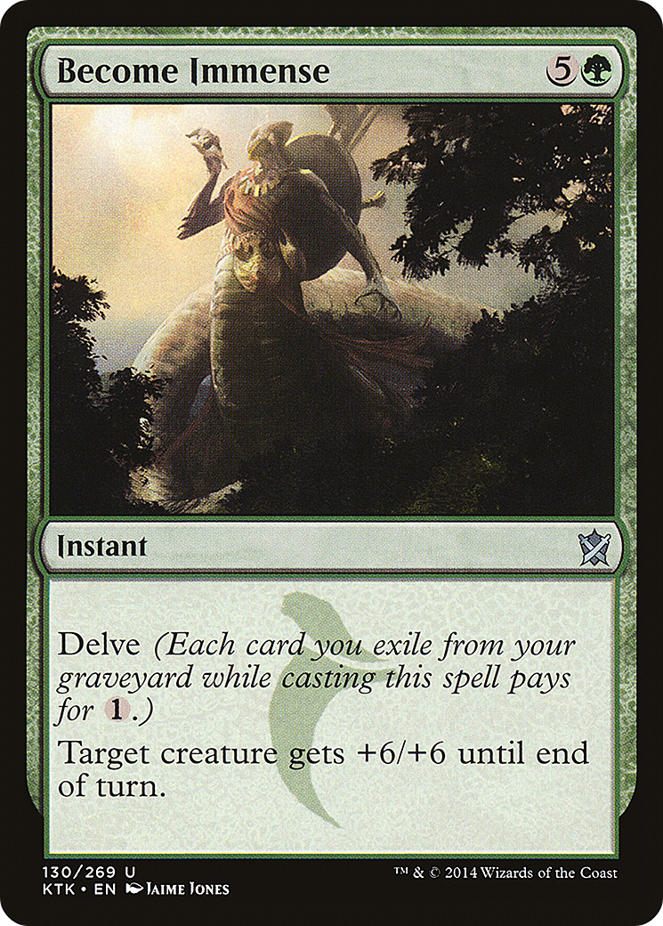 Devenez immense (KTK-130) - Les Khans de Tarkir Foil 