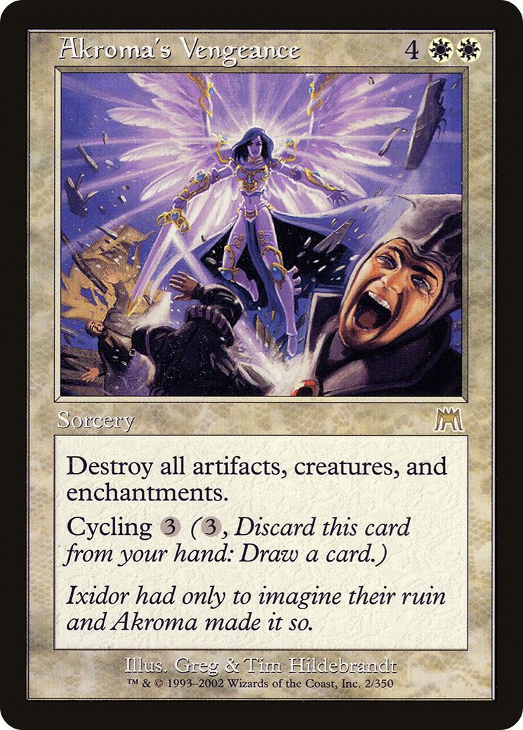 La Vengeance d'Akroma (ONS-002) - Onslaught Foil
