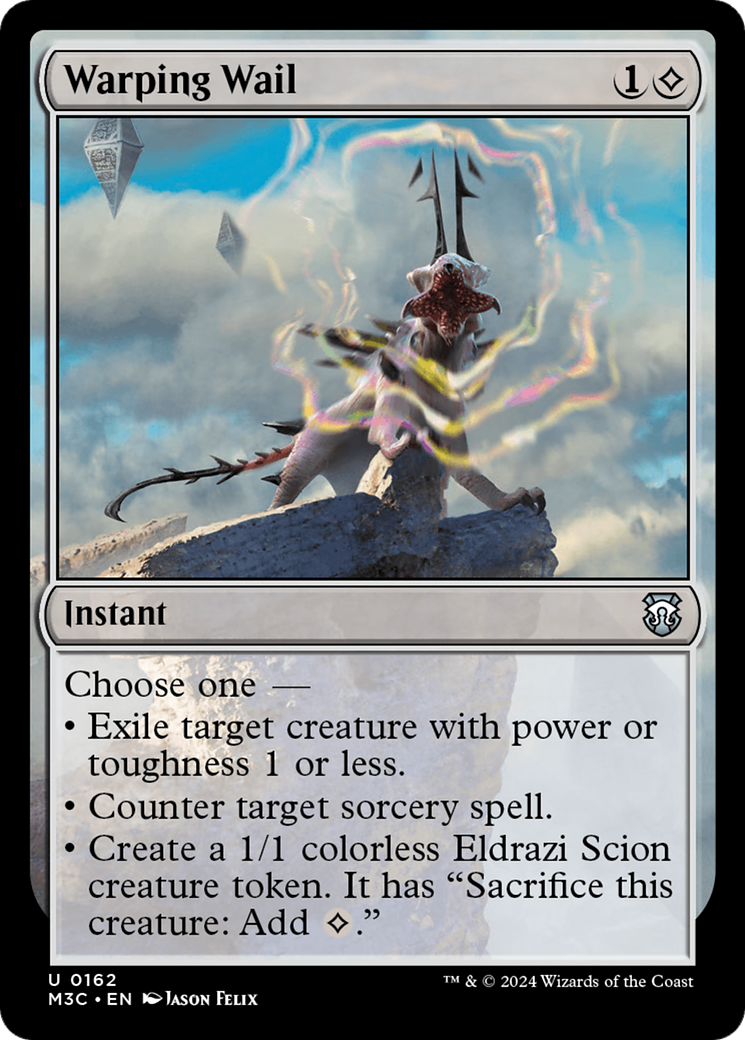 Warping Wail (M3C-162) - Commandant de Modern Horizons 3 