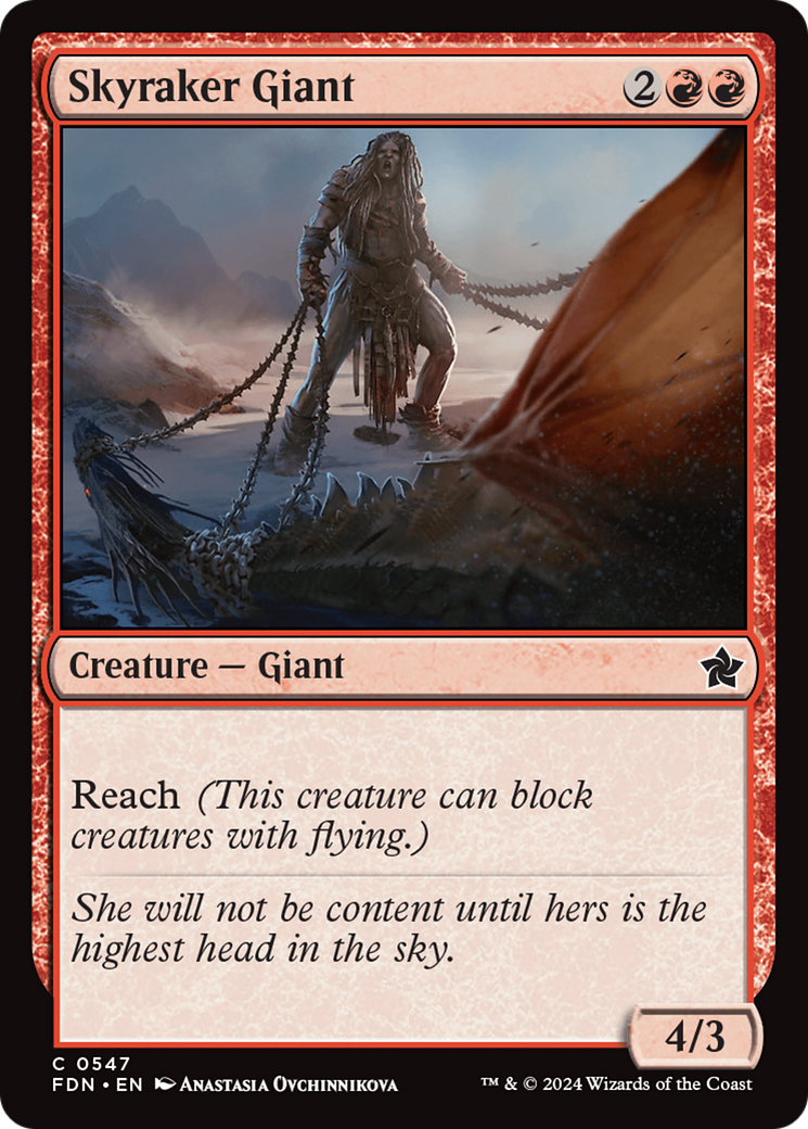 Skyraker Giant (FDN-547) - Fondations 