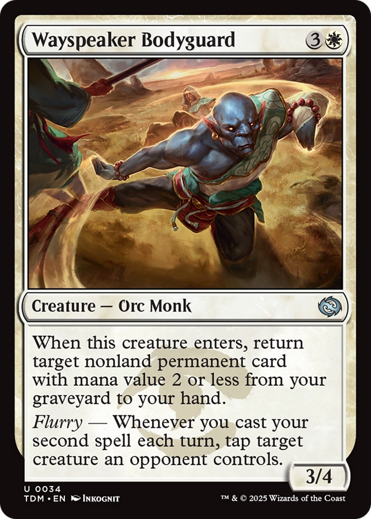 Garde du corps orateur (TDM-034) - Tarkir : Dragonstorm Foil 