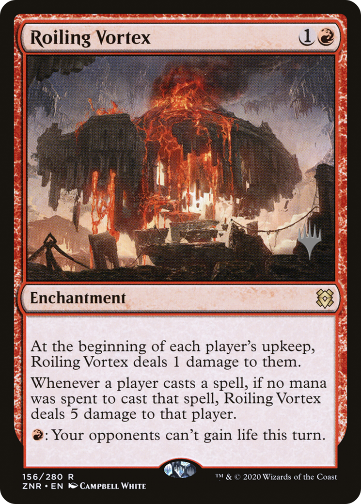 Vortex explosif (PZNR-156P) - Promotions Zendikar Rising