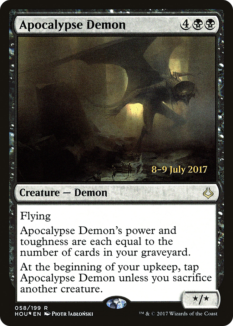 Apocalypse Demon (PRE-58S) - Hour of Devastation Promos Foil
