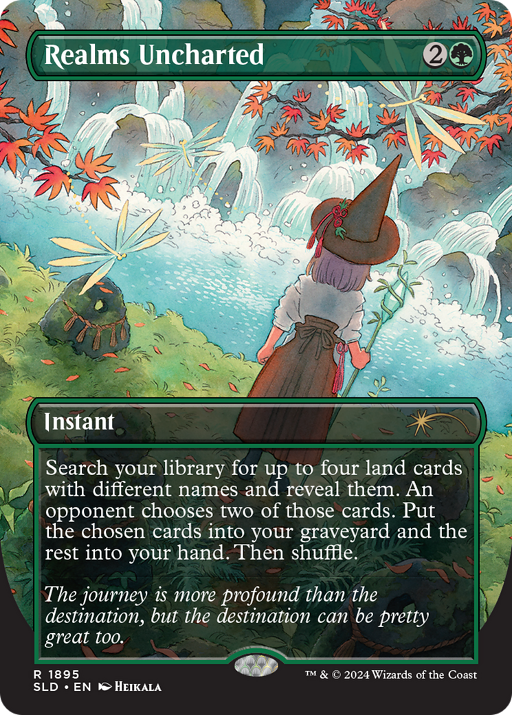 Realms Uncharted (SLD-1895) - Secret Lair Drop (Borderless)