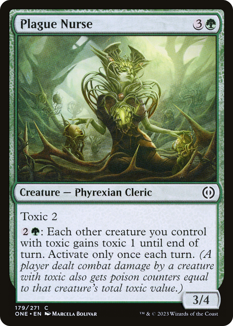 Plague Nurse (ONE-179) - Phyrexia: All Will Be One Foil