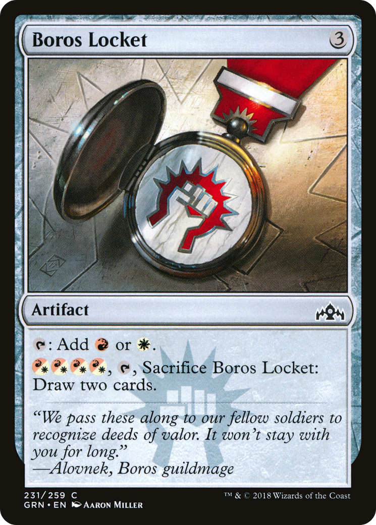 Boros Locket (GRN-231) - Guilds of Ravnica Foil