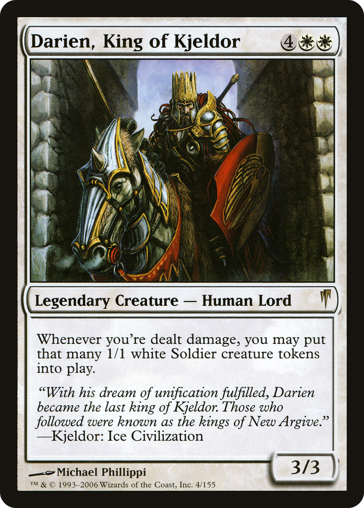 Darien, roi de Kjeldor (CSP-004) - Coldsnap