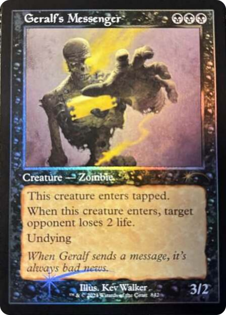 Geralf's Messenger (SLD-842) - Secret Lair Drop Foil