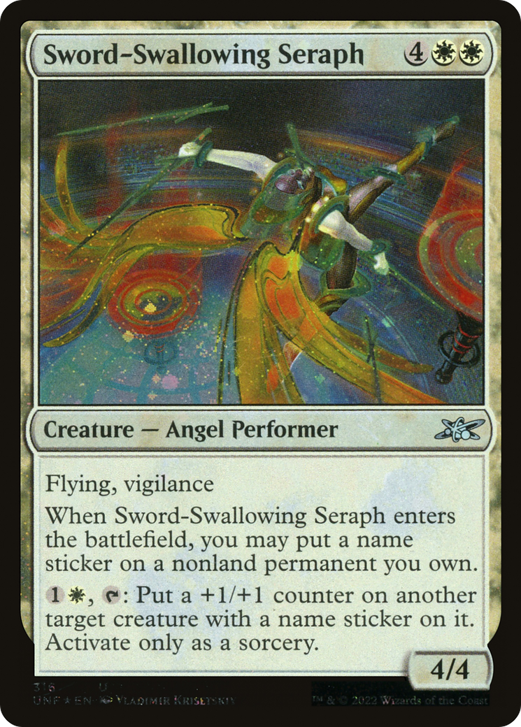 Séraphin avaleur d'épées (UNF-316) - Unfinity Foil 