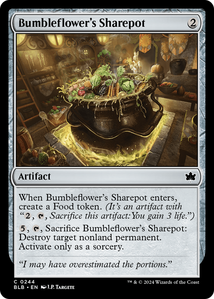 Pot de fleurs Bumbleflower (BLB-244) - Bloomburrow Foil 