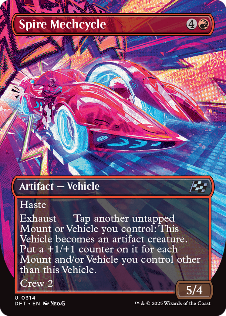 Spire Mechcycle (sans bordure) (-314) - Aetherdrift 