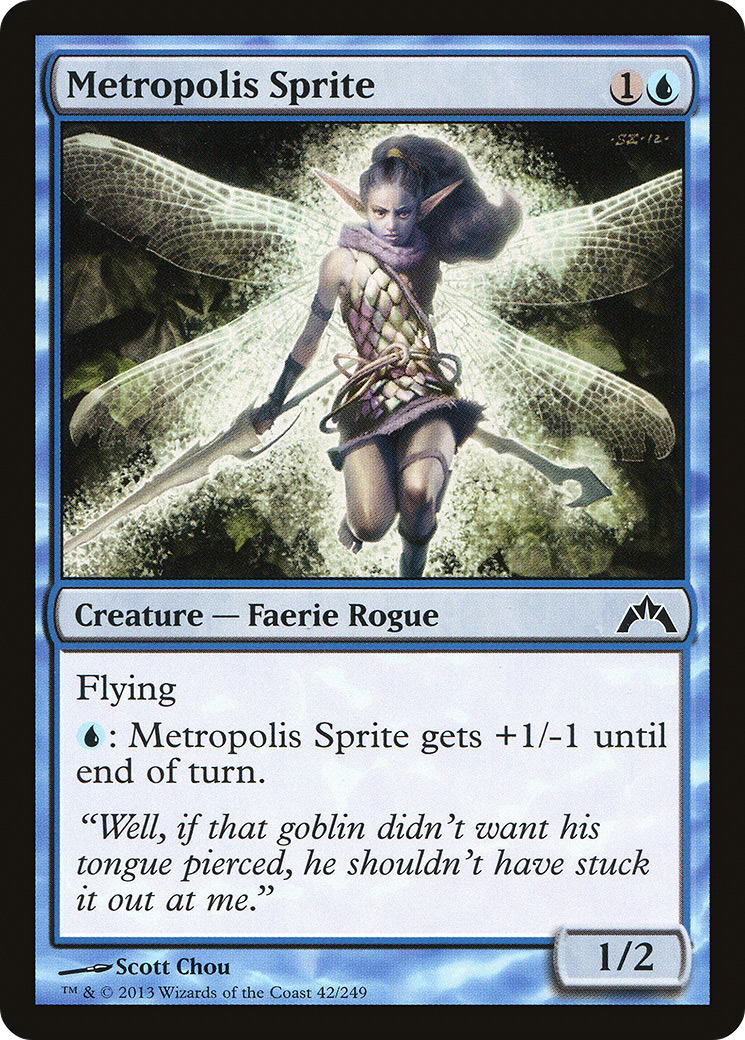 Metropolis Sprite (GTC-042) - Gatecrash 