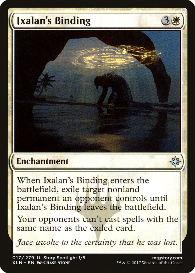 Ixalan's Binding (XLN-017) - Ixalan Foil