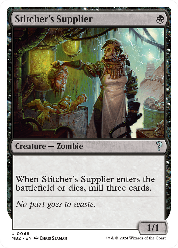 Fournisseur de Stitcher (MB2-048) - Mystery Booster 2 