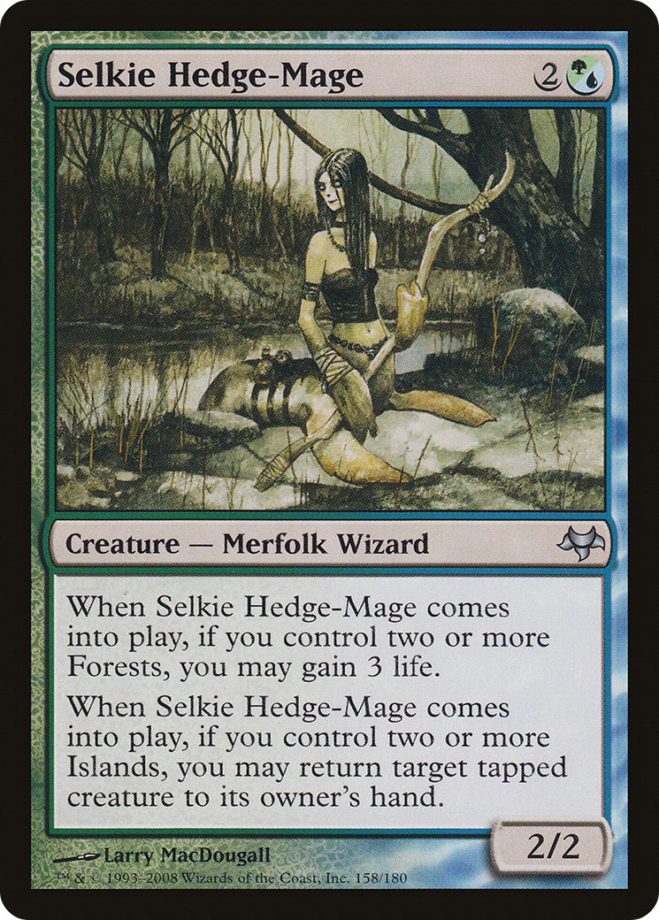 Selkie Hedge-Mage (EVE-158) - Feuille d'Évènement 