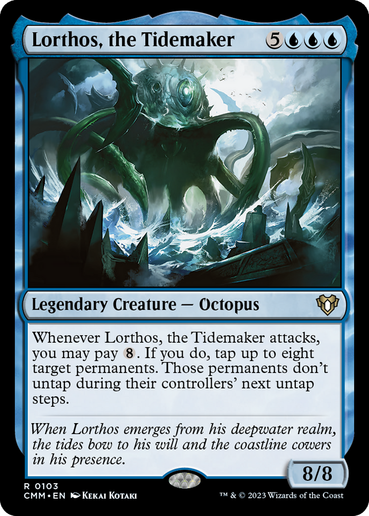 Lorthos, the Tidemaker (CMM-103) - Commander Masters