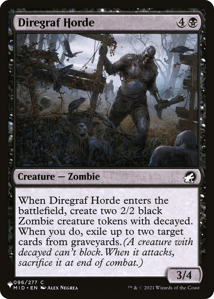 Diregraf Horde (LIST-096/277) - The List