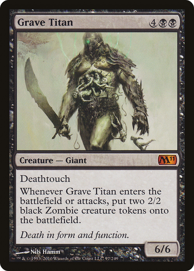 Titan des tombes (M11-097) - Magic 2011 Foil
