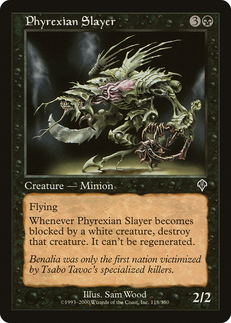 Tueur Phyrexian (INV-118) - Invasion Foil 