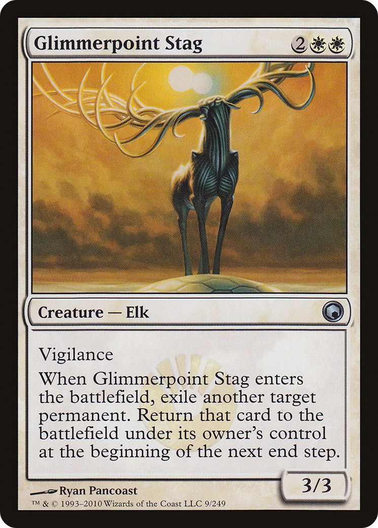 Glimmerpoint Stag (SOM-009) - Scars of Mirrodin