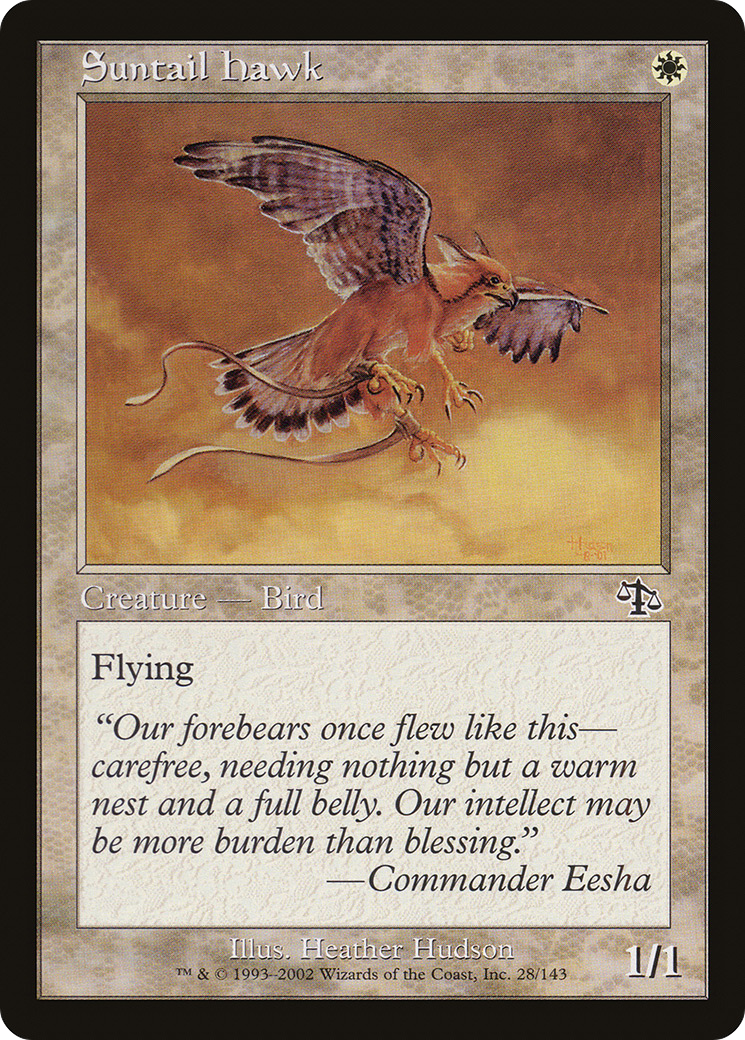 Suntail Hawk (JUD-028) - Feuille de jugement