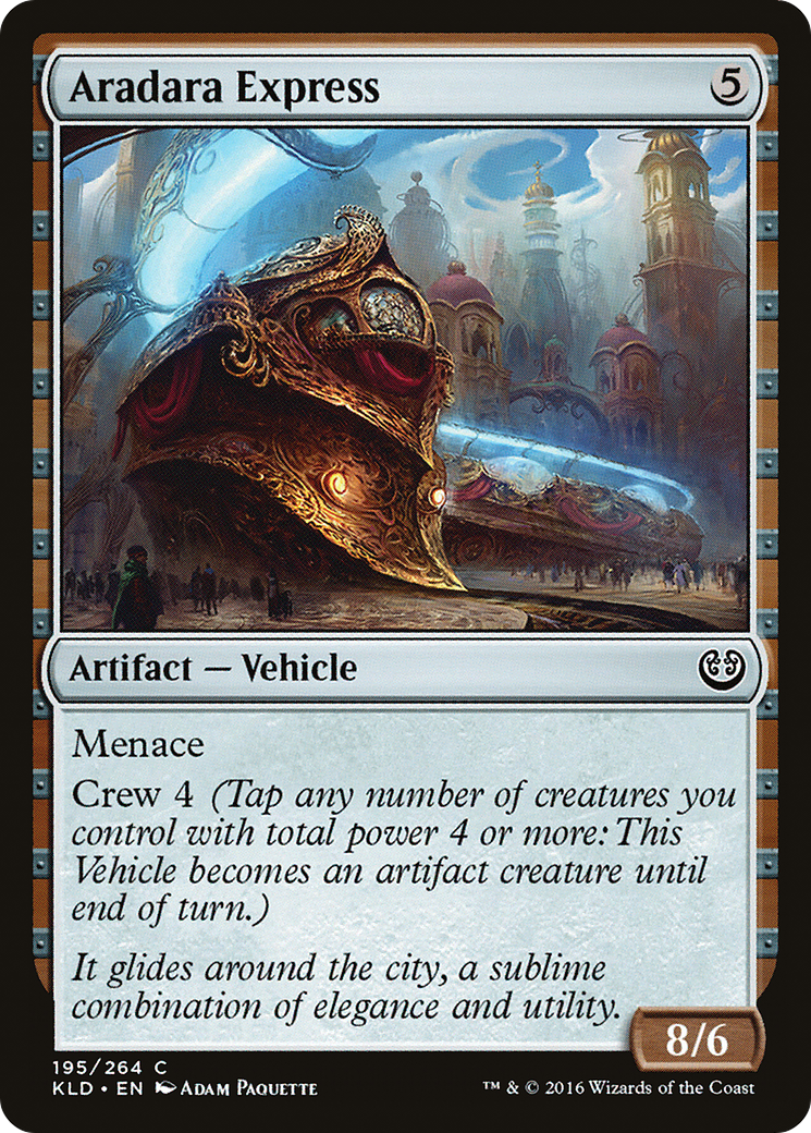 Aradara Express (KLD-195) - Feuille de Kaladesh