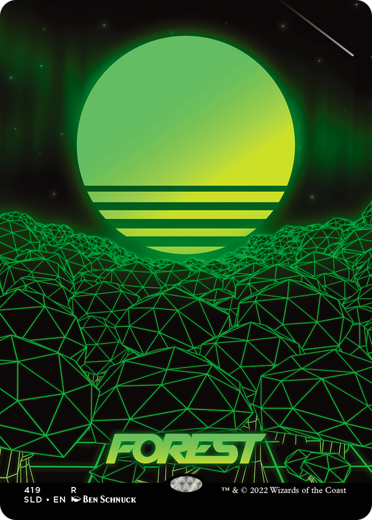 Forest (419) (SLD-419) - Secret Lair Drop (Borderless)