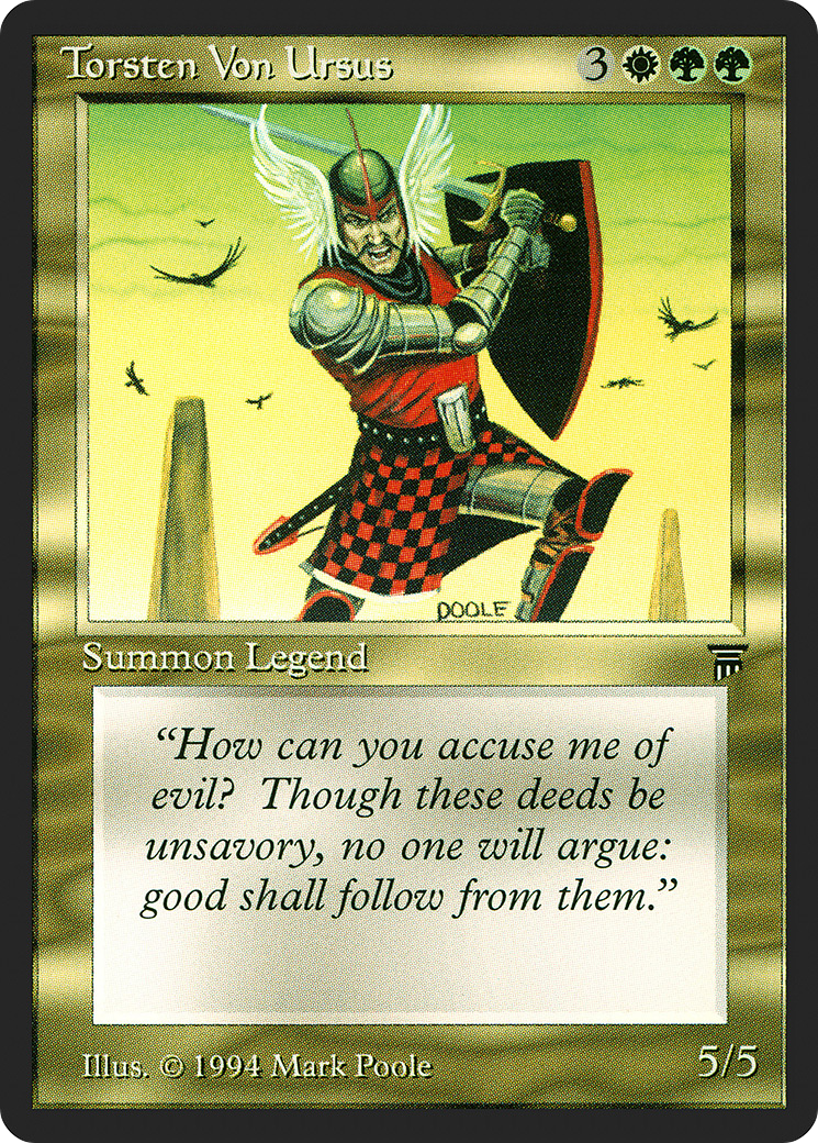Torsten Von Ursus (LEG-266) - Légendes 