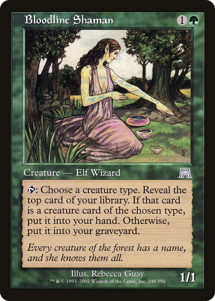 Chaman de la lignée (ONS-249) - Onslaught Foil 