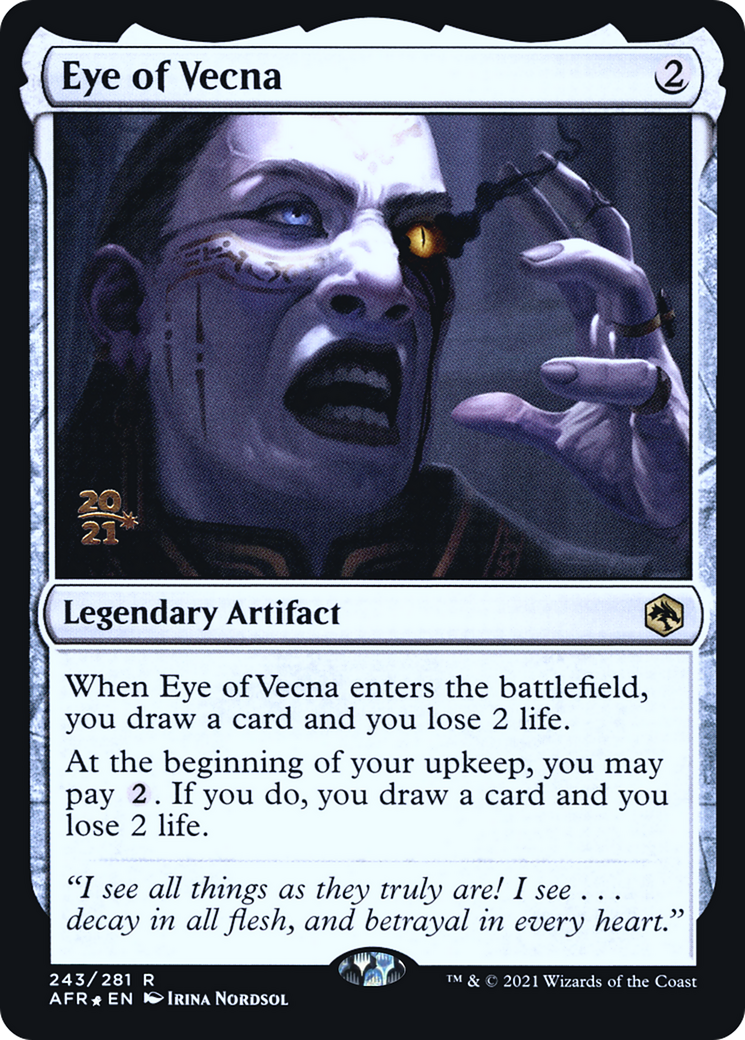 Eye of Vecna (PRE-243) - Adventures in the Forgotten Realms Promos Foil