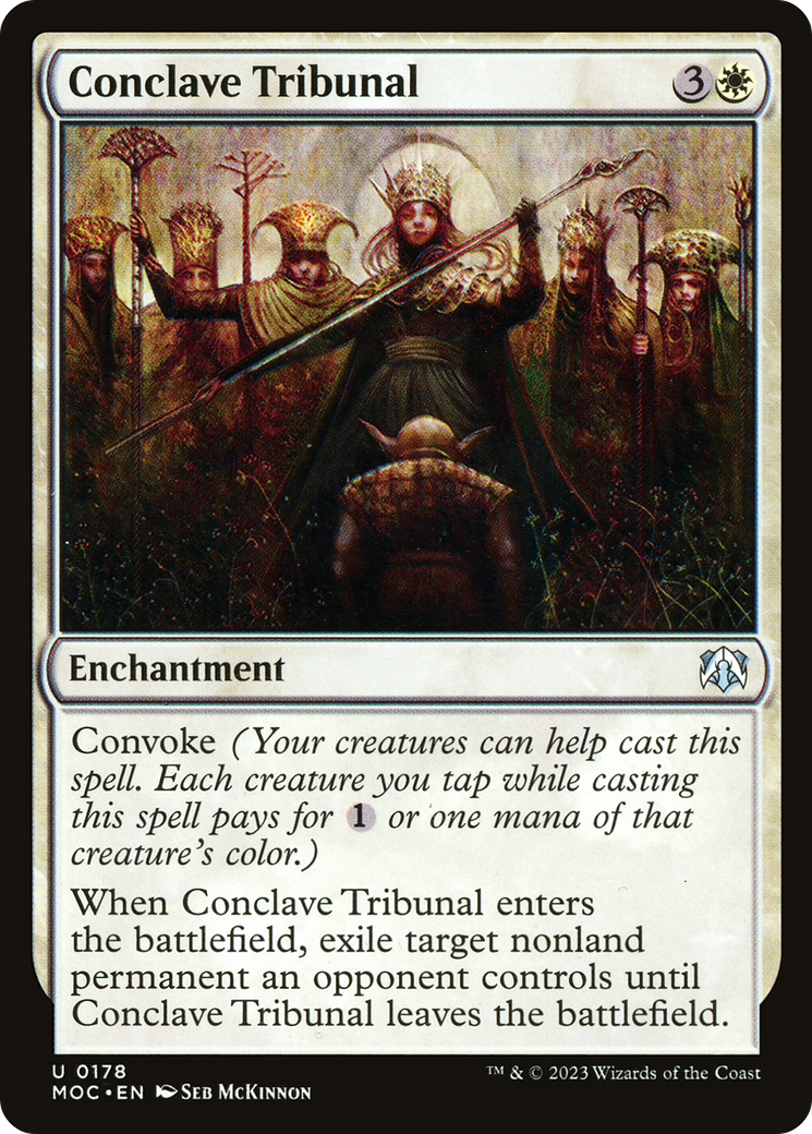 Conclave Tribunal (MOC-178) - March of the Machine Commander