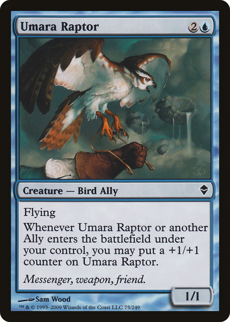 Umara Raptor (ZEN-075) - Zendikar Foil