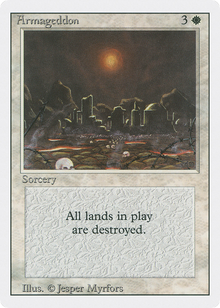 Armageddon (3ED-002) - Édition révisée 