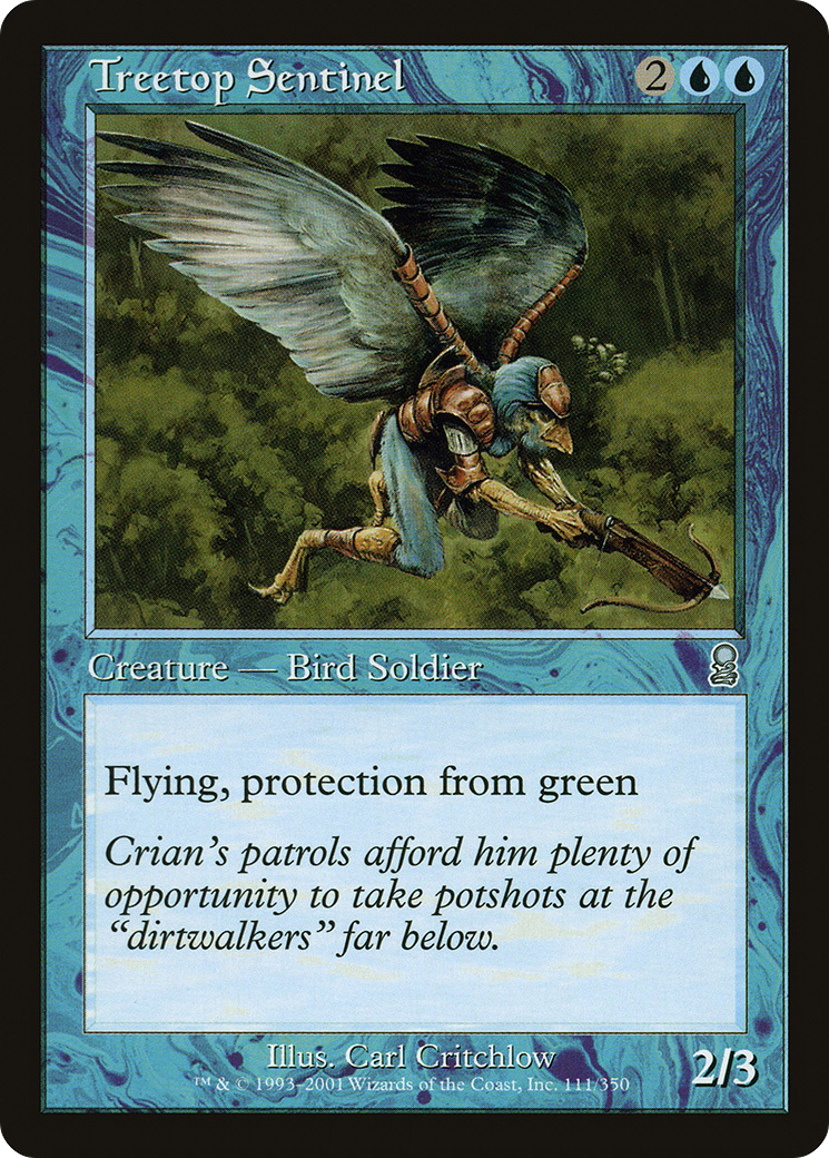Treetop Sentinel (ODY-111) - Odyssey Foil