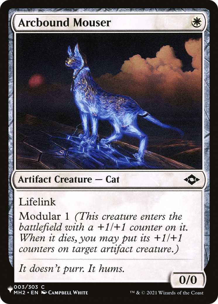 Arcbound Mouser (PLST-MH2-3) - La liste